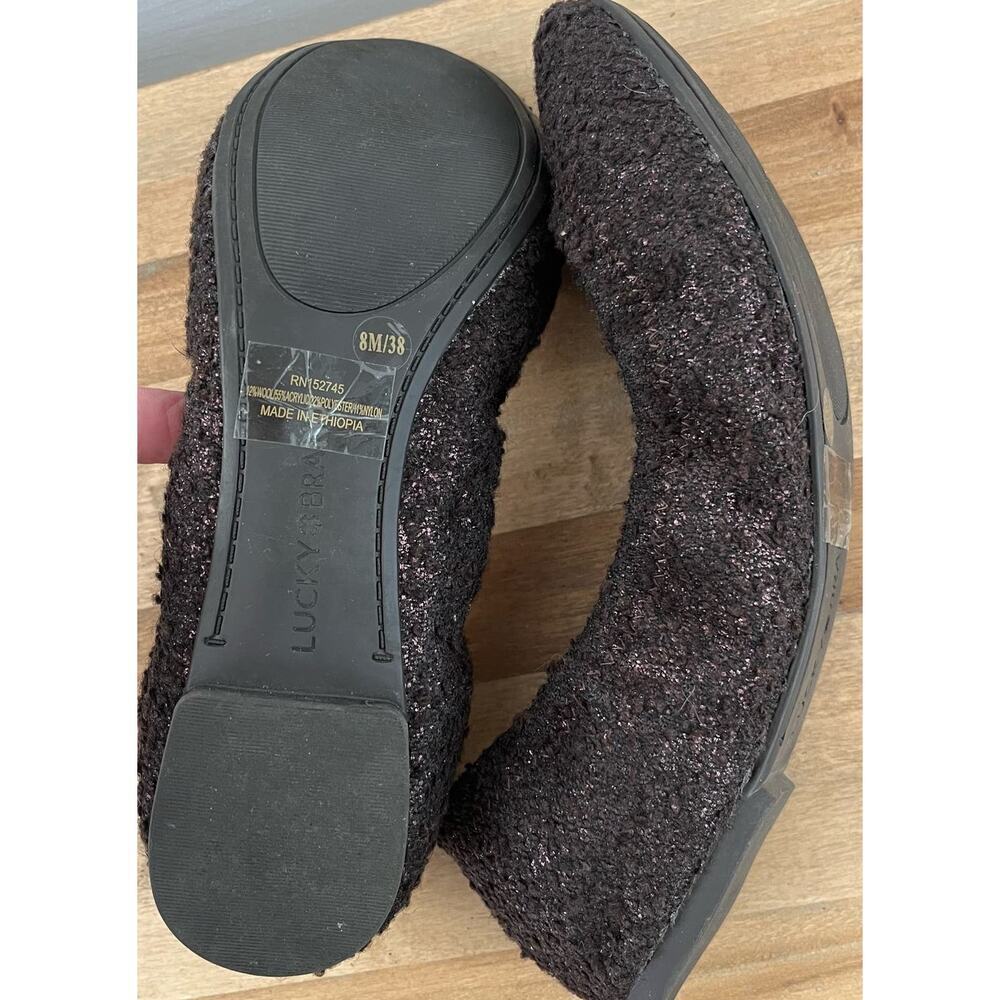 Lucky Brand Emmie Plum Ballet Flats-Size 8 - Picture 4 of 4